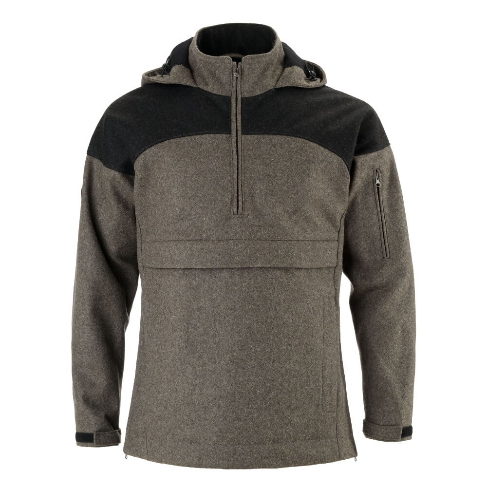 Gotland Pro Grey - Loden Anorak Vorderseite