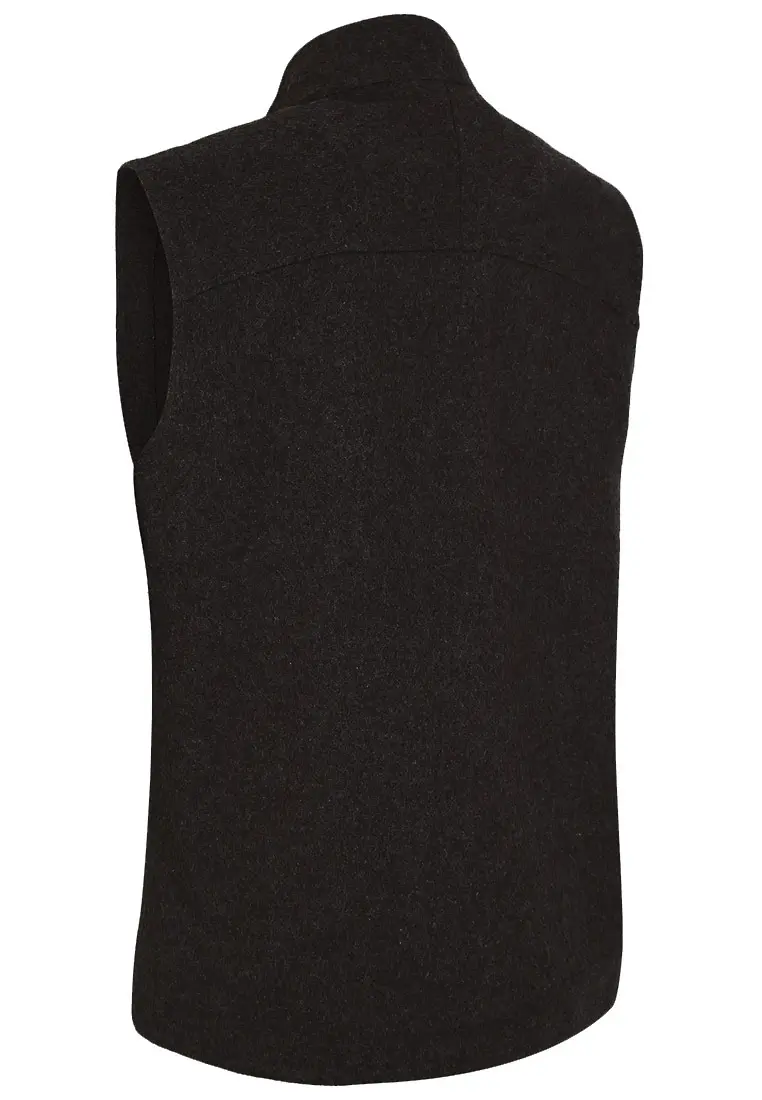 Herren Lodenweste Grenland Pro Classic Black