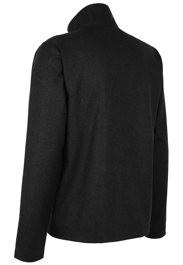 Ultraleichter merino baselayer zum darunter anziehen - Herren Sport-Shirt aus Merinowolle - Full-Zip Merino Layer
