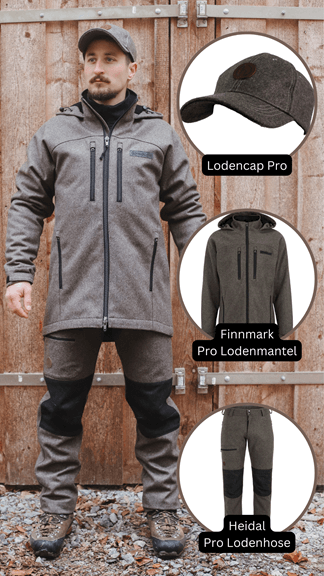 Heidal Pro - Herren Lodenhose Kombi 2