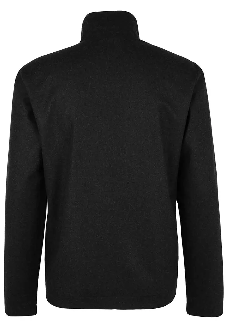 Ultraleichter merino baselayer zum darunter anziehen - Herren Sport-Shirt aus Merinowolle - Full-Zip Merino Layer