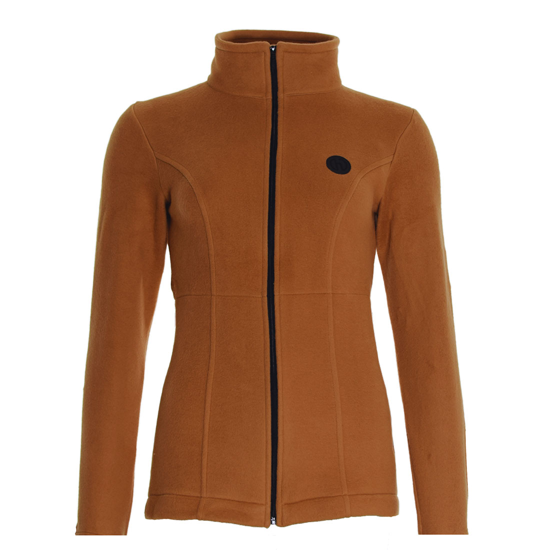 Hedlund Damen Fleecejacke Lela Camel aus Bio Baumwolle