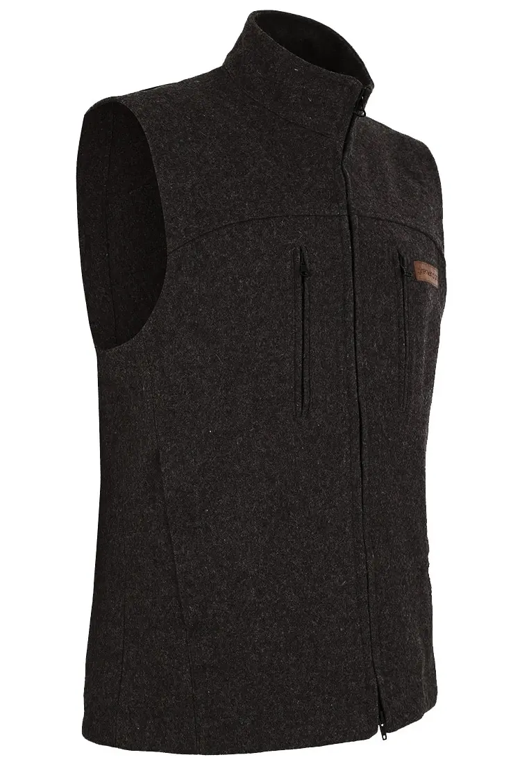 Herren Lodenweste Grenland Pro Classic Black