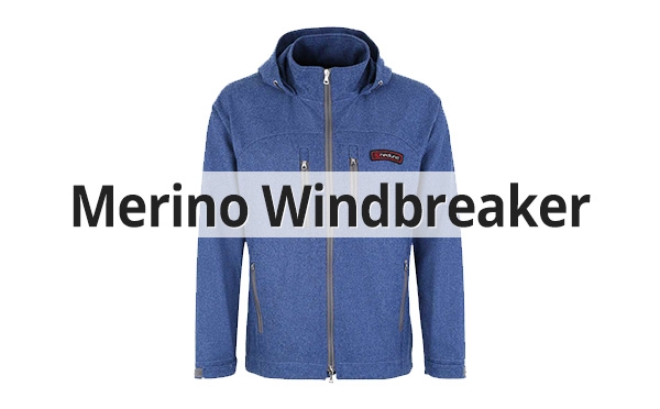 Herren Merino Windbreaker