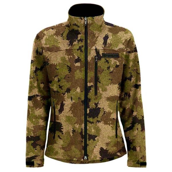 Larvik Pro Silent Forest - Herren Camo Lodenjacke aus Pro Loden