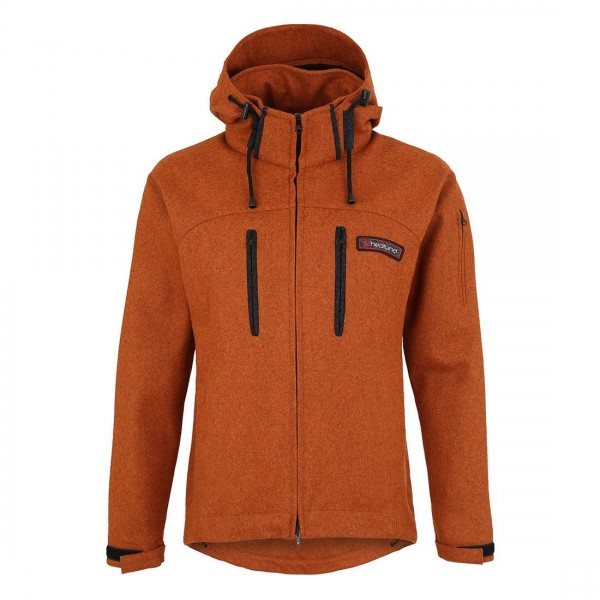 hedlund Herren Lodenjacke Grenland mid rust hedlund Outdoor Bekleidung