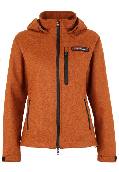 hedlund Gilja light rust Damen Merino Windbreaker