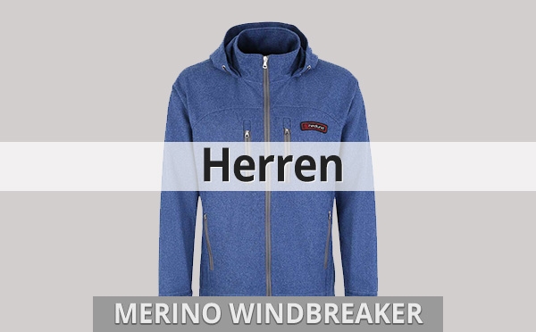 Herren Merino Windbreaker