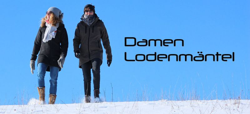 Damen Winter Lodenmantel