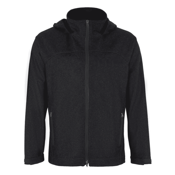 Hedlund Windbreaker Vik Ultralight Black - Merino Lodenjacke