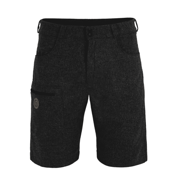 Hedlund Hamar Ultralight Black - Merino Lodenshorts