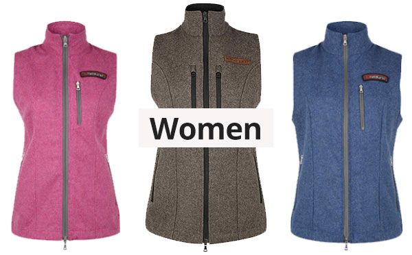 Womens wool vests