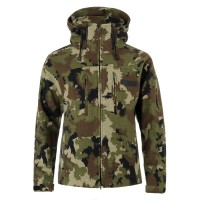 Grenland Pro Silent Forest Camo Lodenjacke Vorderseite Grenland Pro Silent Forest Camo Lodenjacke Vorderseite