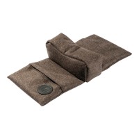 Loden Schießauflage mit Seitenflügeln braun Loden Schießauflage mit Seitenflügeln braun