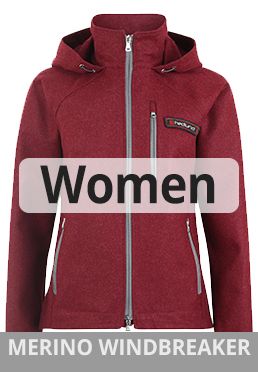 Womens Merino Windbreaker
