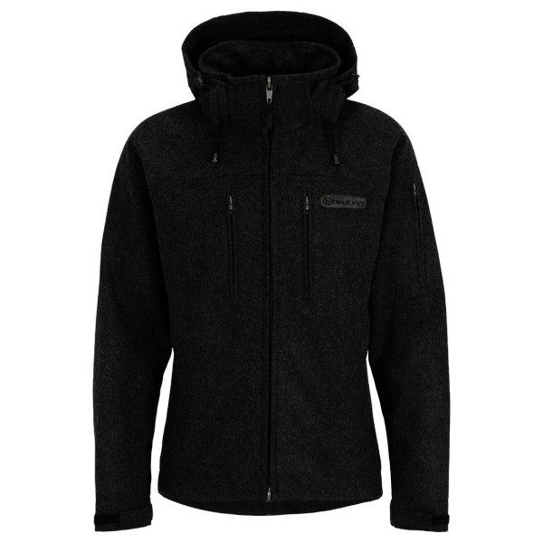 Grenland Black - Lodenjacke aus Tuchloden